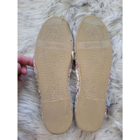 Soludos Zoo Animal Lace Up Espadrilles, Women's 8 - Picture 6 of 7